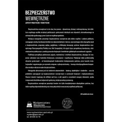 Bezpieczeństwo wewnętrzne. Aspekty praktyczne i teoretyczne